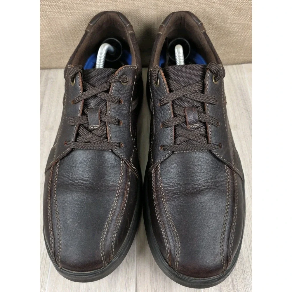 Clarks Collection Extreme Comfort Men's Bradley Walk Lace Up Leather Shoes 10.5W